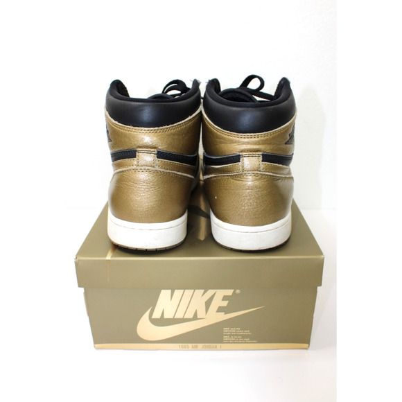 Nike Air Jordan 1 Retro High OG Black/ Metallic Gold DZ5485-071 Men\'s 10.5 main image 10